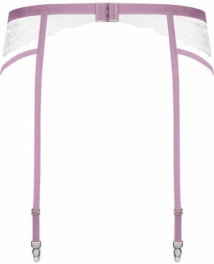 Obsessive Lilyanne Ζαρτιέρες με Δαντέλα Garter Belt White