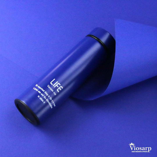 Viosarp Μπουκάλι Θερμός Ανοξείδωτο 500ml Μπλε