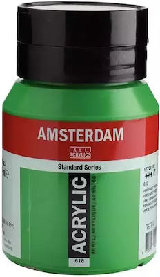 Royal Talens Amsterdam All Acrylics Standard Acrylic Paint Set Permanent Green Light 618 1000ml 1pcs 17716182