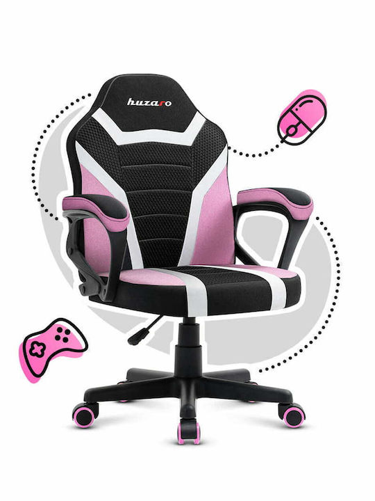 Huzaro Ranger 1.0 Υφασμάτινη Καρέκλα Gaming Pink Mesh