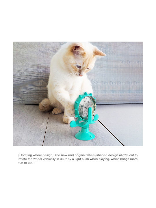 Pet Interest Runner Leaking Cat Toy Light Blue Blue 74x138x163mm