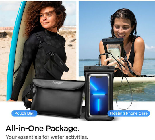 Spigen A621 Waterproof Case up to 6.9" Black AMP04533