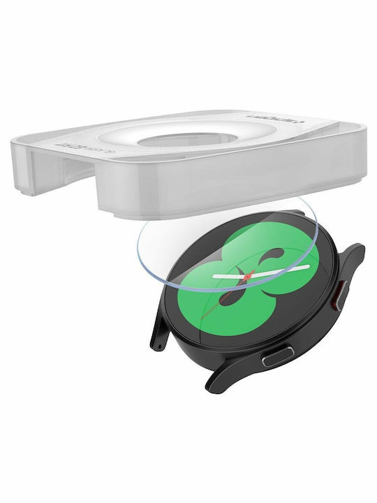 Spigen EZ Fit Tempered Glass for the Galaxy Watch 4 40mm 2pcs AGL05340