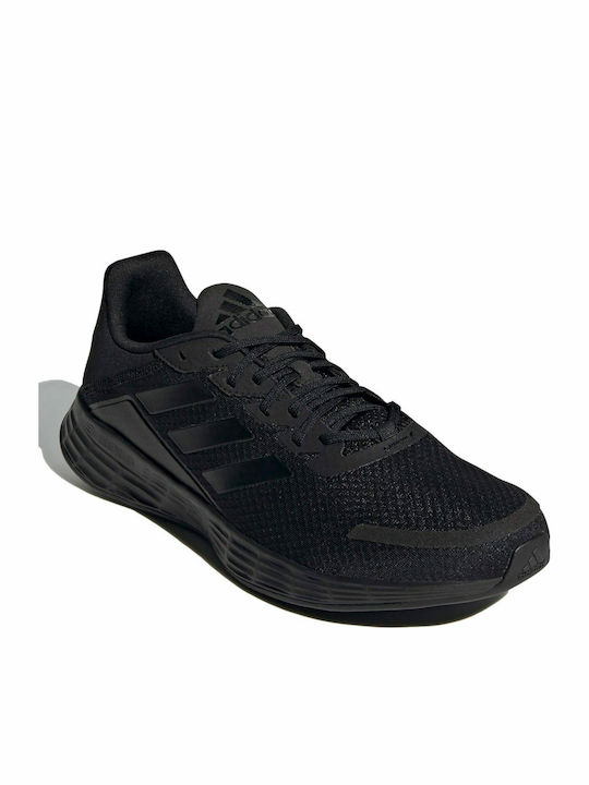 Duramo SL Men's Running Sport Shoes Core Black / Lucid Lime