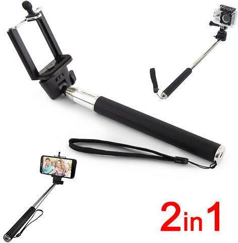 Esperanza EMM107 Selfie Stick Μαύρο EMM107