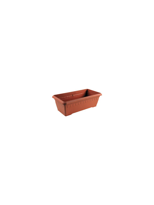 Cyclops Νο Ζαρντινιέρα Πλαστική Τερακότα 50.8x24.5x20εκ.