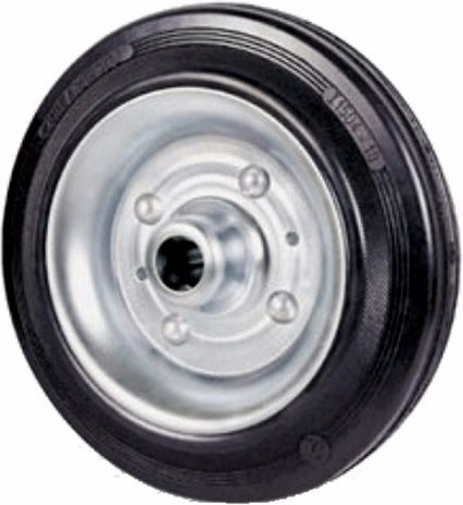 Ruotec 502.000.503.125 Ρόδα Ευρωπαϊκού Τύπου Σκέτη 125x38mm