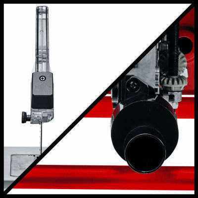 Einhell TE-TS 36/210 Li-Solo Bandsäge mit Sägeblattdurchmesser 210mm & Schnittgeschwindigkeit 3800Umdrehungen pro Minute