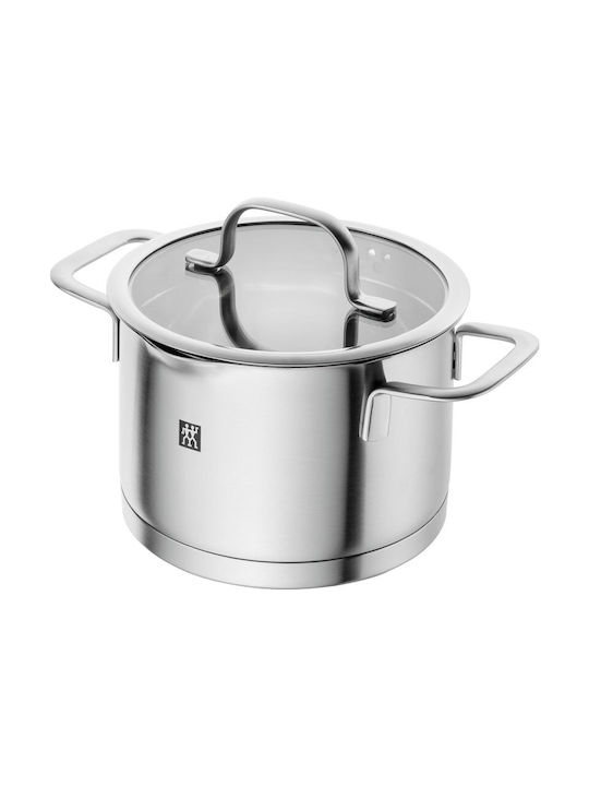 Zwilling J.A. Henckels True Flow Pots Set of Stainless Steel with Coating Silver 8pcs