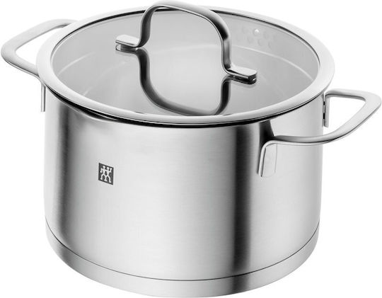 Zwilling J.A. Henckels True Flow Комплект Саксии От Неръждаема Стомана Сребристи 8 Съда