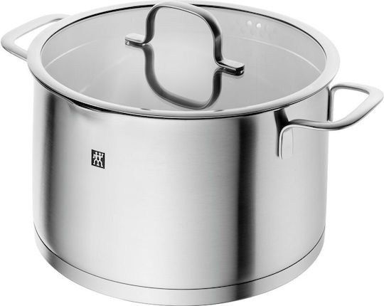 Zwilling J.A. Henckels True Flow Комплект Саксии От Неръждаема Стомана Сребристи 8 Съда