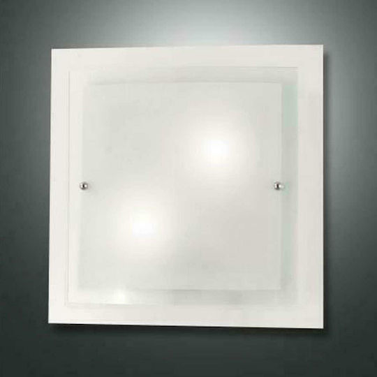 Fabas Luce Giotto Plafonieră de Tavan 30buc Albă cu Soclu E27