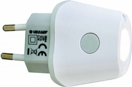 Velamp LED Φωτιστικό Νυκτός Πρίζας