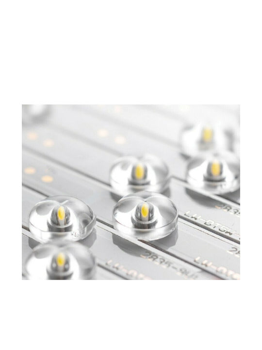 VK Lighting Square Recessed LED Panel 42W with Warm White Light 3000K 60x60cm