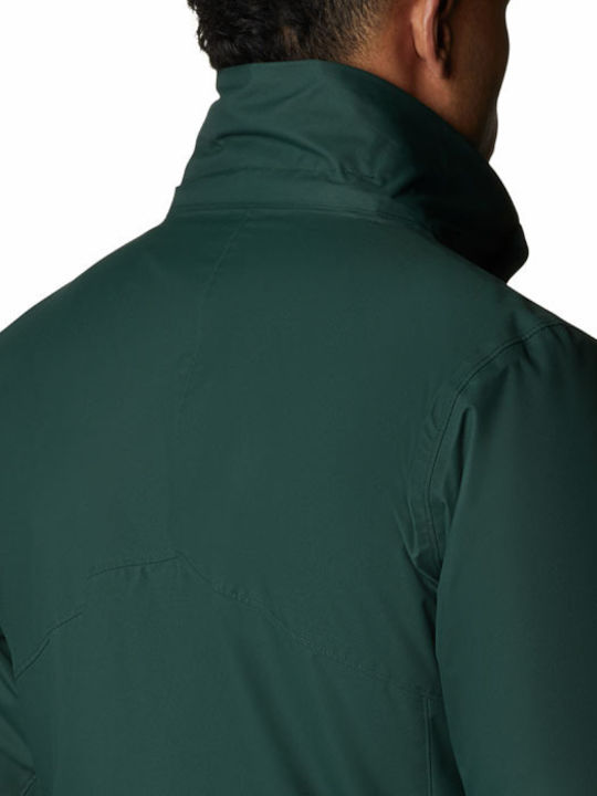 Bugaboo II 3 in 1 Men's Winter Jacket Waterproof Green