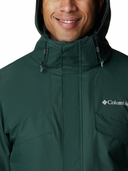 Bugaboo II 3 in 1 Men's Winter Jacket Waterproof Green