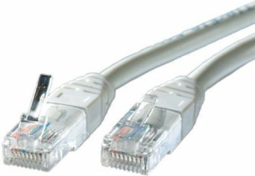 Roline U/UTP Cat.6 Ethernet Network Cable 20m Gray 1pcs