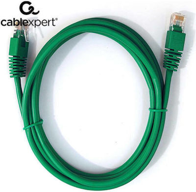 Cablexpert U/UTP Kat.5e Ethernet-Netzwerkkabel 3m Grün