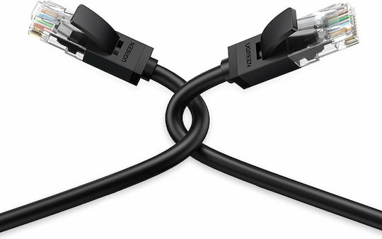 Ugreen Flat U/UTP Cat.6 (Gigabit) Network Cable Ethernet 10m Black
