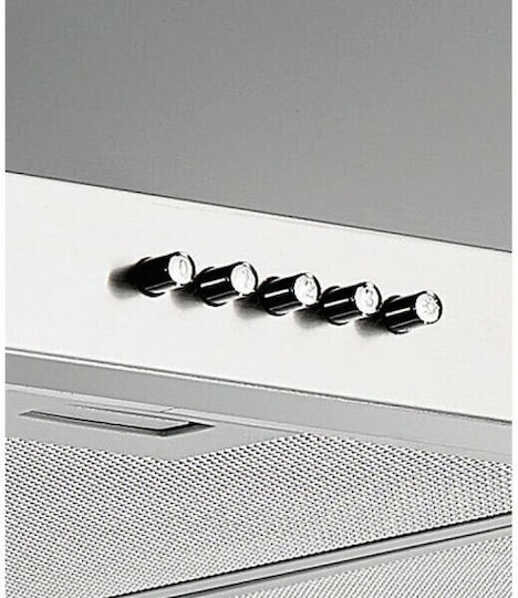 Pyramis Ecoline Pătrat Șemineu Hotă 60cm Inox