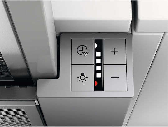 AEG DPE5660M Sliding Vent Hood 60cm Inox