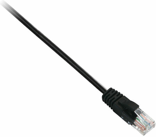 V7 U/UTP Kat.6 Ethernet-Netzwerkkabel 3m Schwarz 1Stück