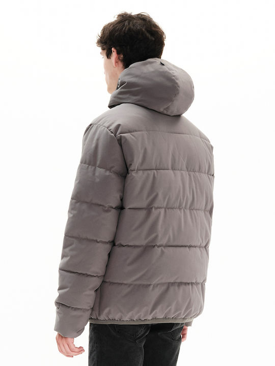 Зимно Мъжко Яке Puffer Каки