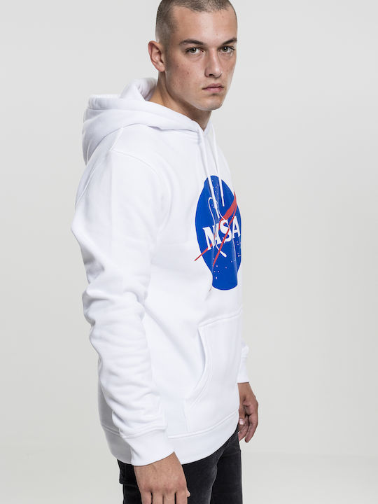 Nasa Суитшърт с Качулка White