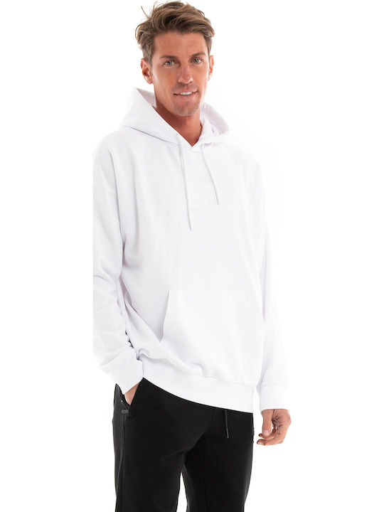 Sweatshirt mit Kapuze Weiß