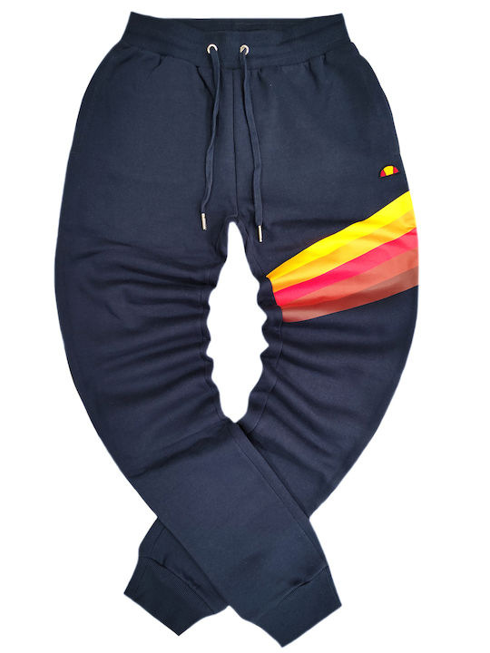 Mahmo Jogginghose mit Gummizug Marineblau