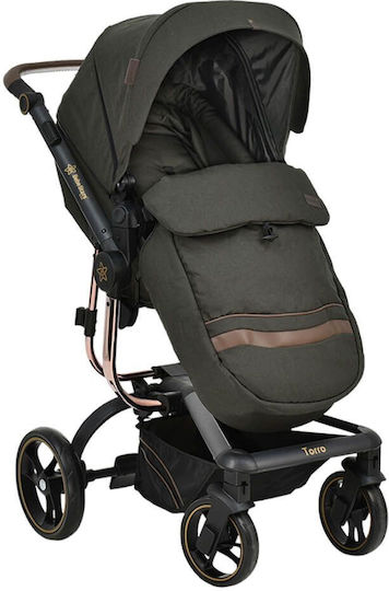 Bebe Stars Torro Special Edition Бебешка количка 3 в 1 Графит 10.2кг