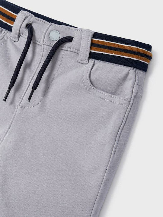 Mayoral Boys Fabric Trouser Gray