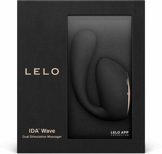 Lelo Ida Wave Couples Massager Δονητής για Ζευγάρια Black