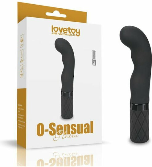 Lovetoy O-Sensual G Intru Vibrator G-Spot 15.2cm Negru