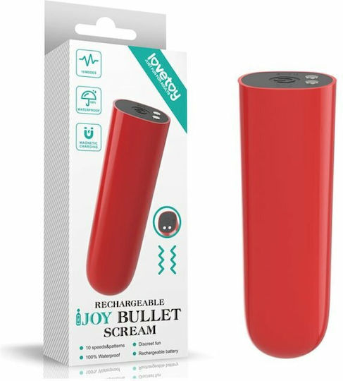 Lovetoy iJoy Scream Mini Δονητής Bullet Red