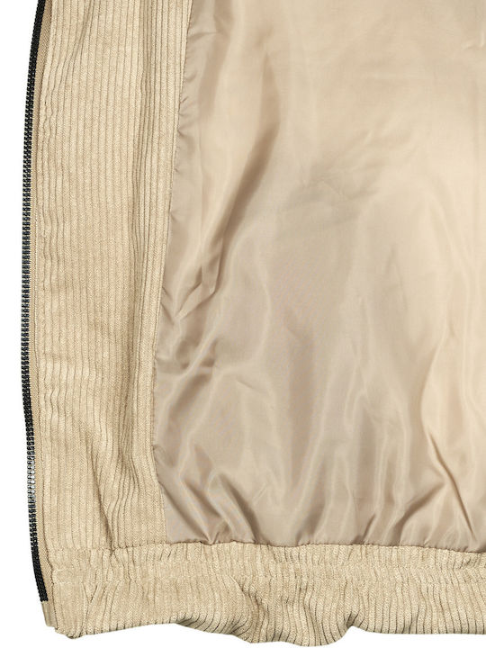 Women's Short Puffer Jacket for Winter Crockery
