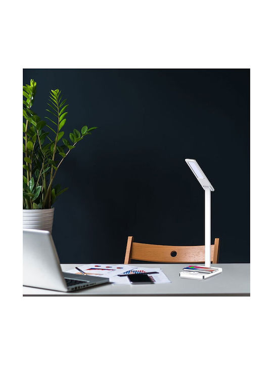 V-TAC LED Schreibtischlampe faltbar in Weiß Farbe