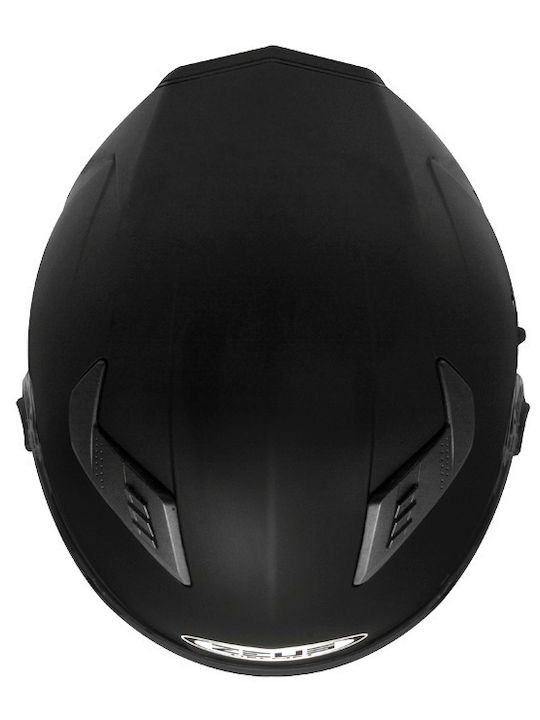 Zeus ZS-813Α Matt Black Κράνος Μηχανής Full Face με Sunvisor