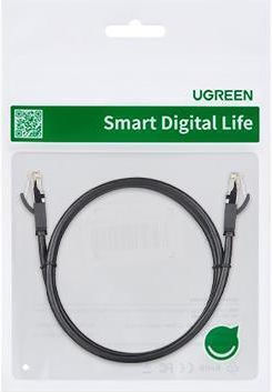 Ugreen U/UTP Cat.6 Ethernet Network Cable 3m Black 6pcs