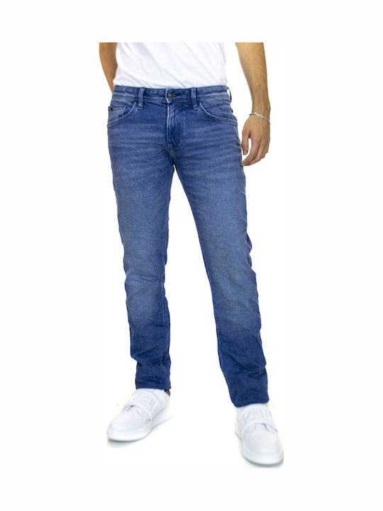 Piers Men's Jeans Pants with Slim Fit Blue