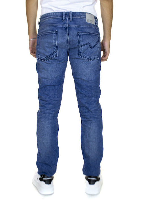 Tom Tailor Pantaloni de Bărbați din Jean în Croială Slim Albastru