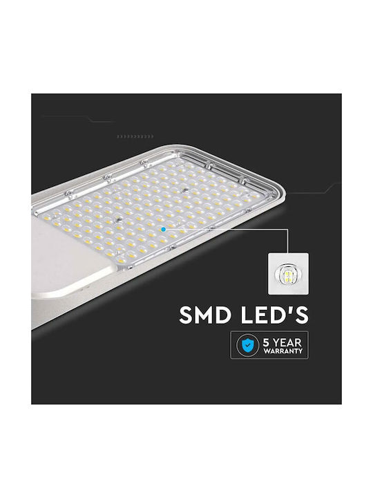V-TAC Outdoor Floor Light LED Road 30W with Cold White Light IP65 Gray