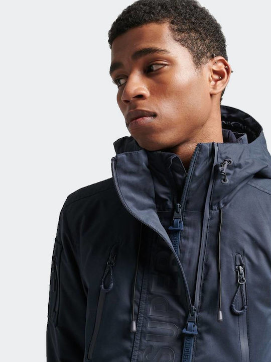D1 Sdcd Winter Jacket Waterproof and Windproof Navy Blue