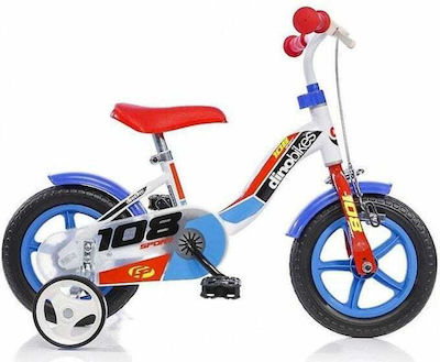 Dino Bikes 108 10" Bicicletă pentru copii Bicicletă BMX Multicolor