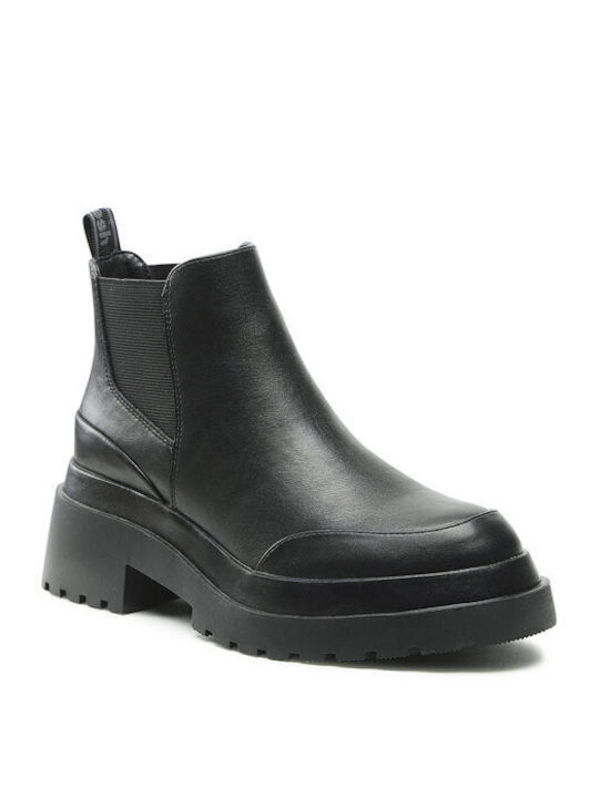 Refresh Damen Chelsea Stiefeletten Schwarz