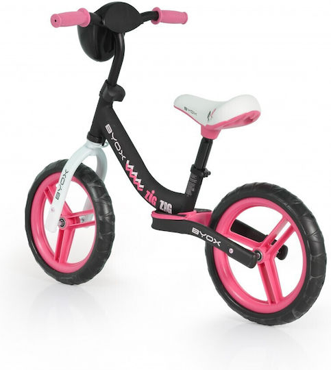 Byox Kids Balance Bike Zig Zag New Pink
