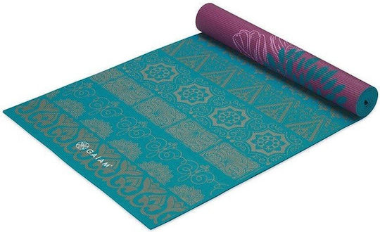 Gaiam Kiku Στρώμα Γυμναστικής Yoga Μωβ (173x61x0.6cm)