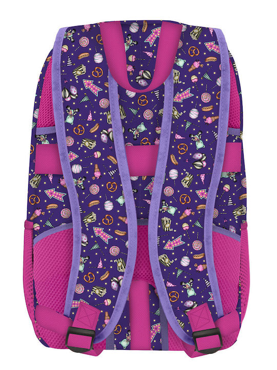 Santoro Gorjuss Up And Away School Bag Shoulder Elementary, Elementary in Purple color 17lt