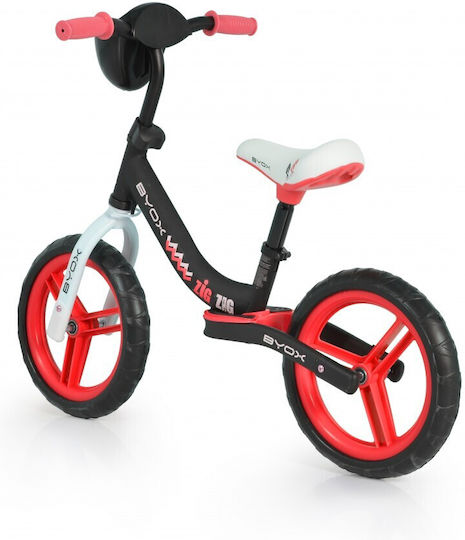 Byox Kids Balance Bike Zig Zag New Red