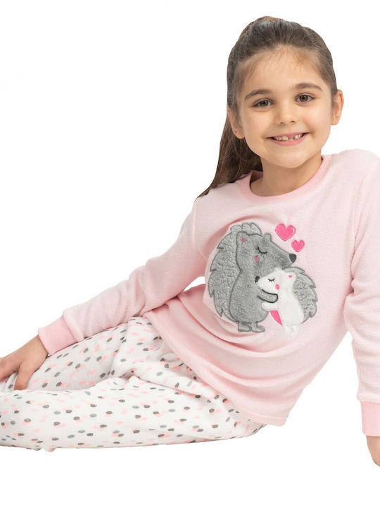 Energiers Παιδική Πιτζάμα Χειμωνιάτικη Fleece ''ΕΜΠΡΙΜΕ'' Energiers Παιδική Πιτζάμα Χειμωνιάτικη Fleece ''ΕΜΠΡΙΜΕ''